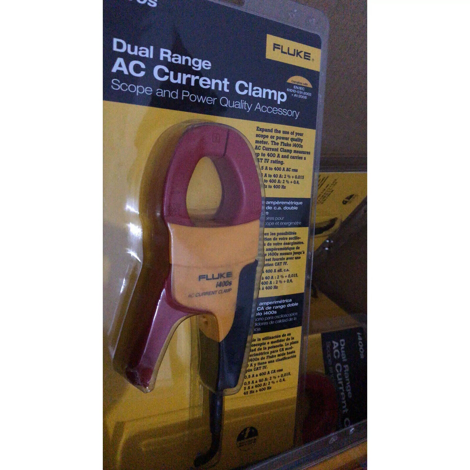 new one  FLUKE I400s current clamp