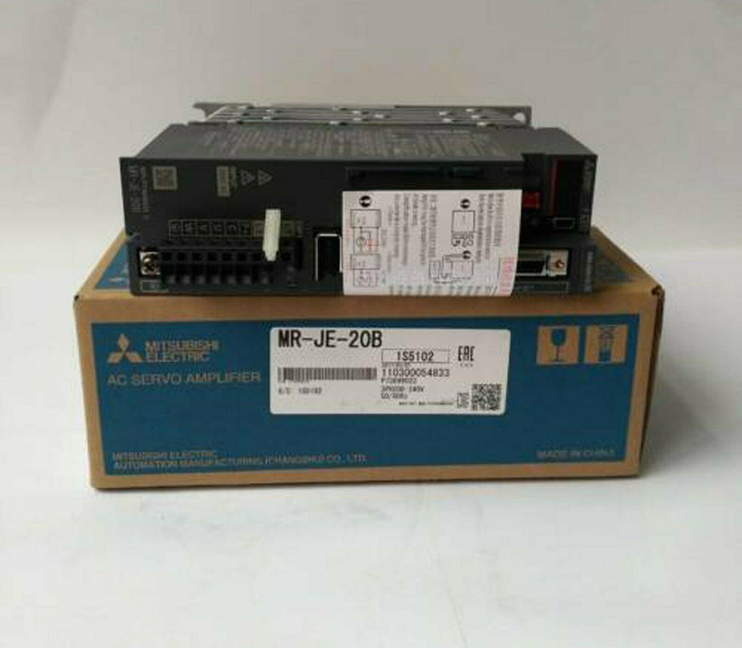 Mitsubishi MRJE20B 1-Phase AC Servo Driver, 1 Year Warranty - MITSUBISHI