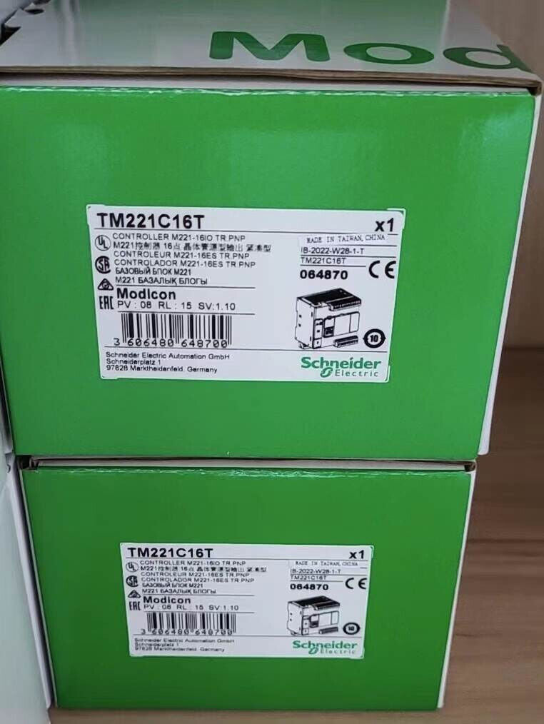 1PC TM221C16T PLC Module New In Box - KOEED