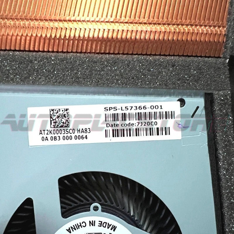 1PC L57366-001 For Omen 17-CB TPN-C144 CPU Cooling FAN Heatsink #au