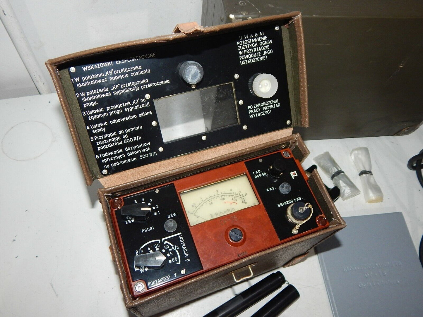 Used X-ray Radiometer DP-75 Geiger Counter - KOEED