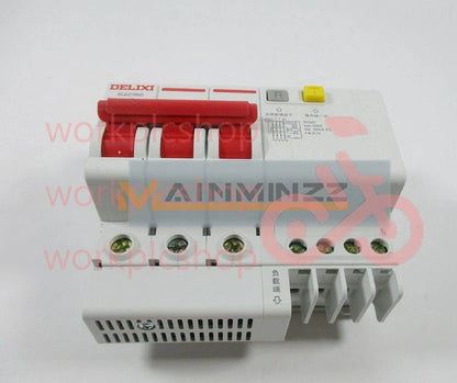 ONE DELIXI Circuit Breaker DZ47sLE 3P+N 16A 20A 25A 40A 50A 63A C16 -C63