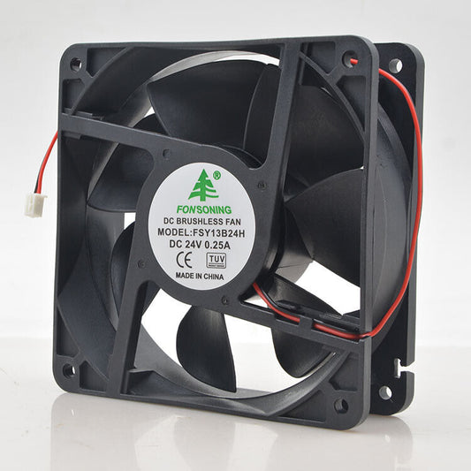 1pcs  FONSONING FSY13B24H 12CM 24V 0.25A 12038 Amplifier Inverter Fan