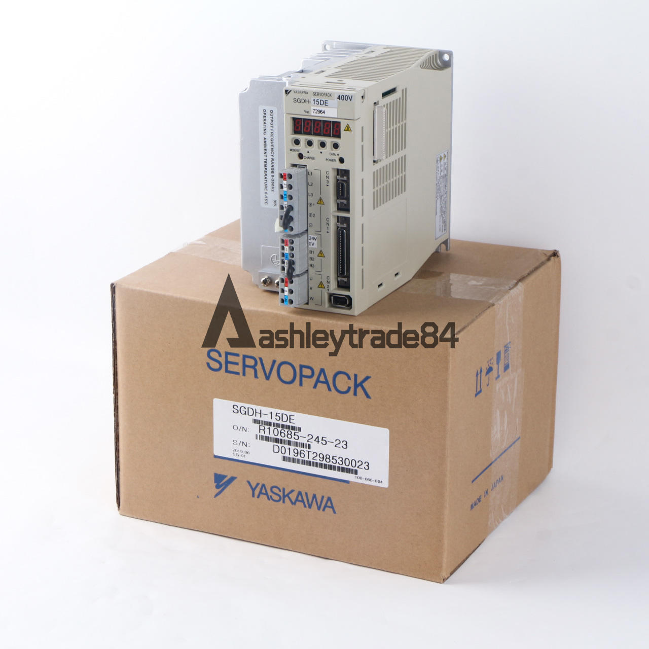 1-Phase Servo Drive 1.5KW 480V 380-480VAC 4.8AMP 50/60HZ - YASKAWA