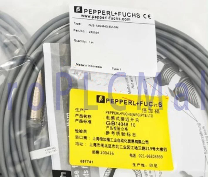 Qty:1pc NJ2-12GM40-E2-5M proximity switch For inductive sensor#