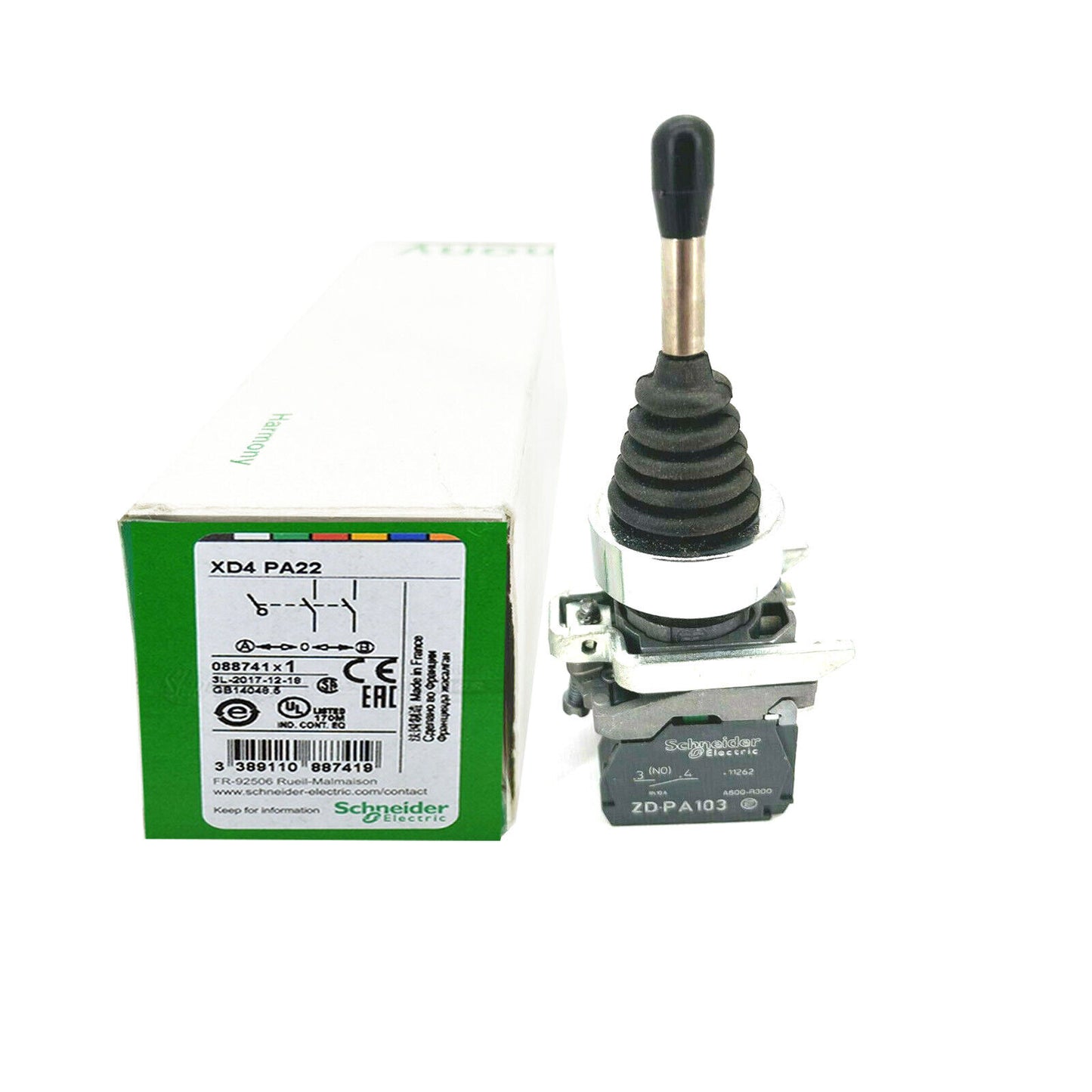 SCHNEIDER XD4PA22 Joystick Controller - SCHNEIDER