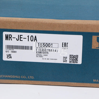 MITSUBISHI SERVO DRIVE MR-JE-10A: High-Quality Servo Motor - MITSUBISHI