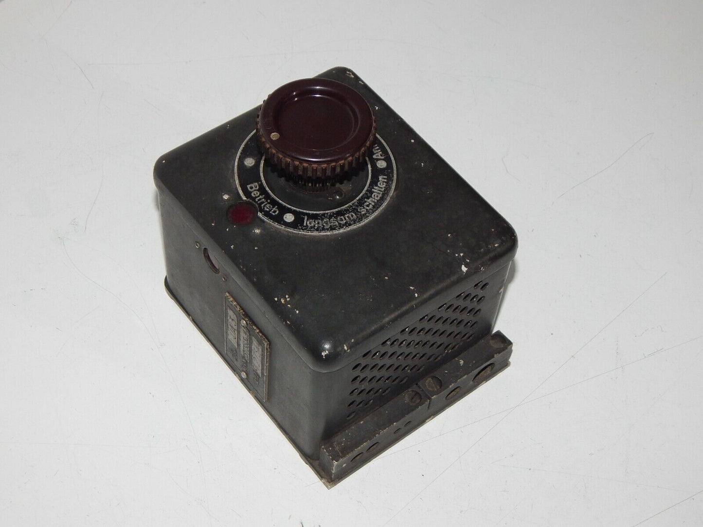 Used WW2 Bottle 27344 Switch Converter Starter Unit for Luftwaffe Aircraft - USED WWII TOOLS