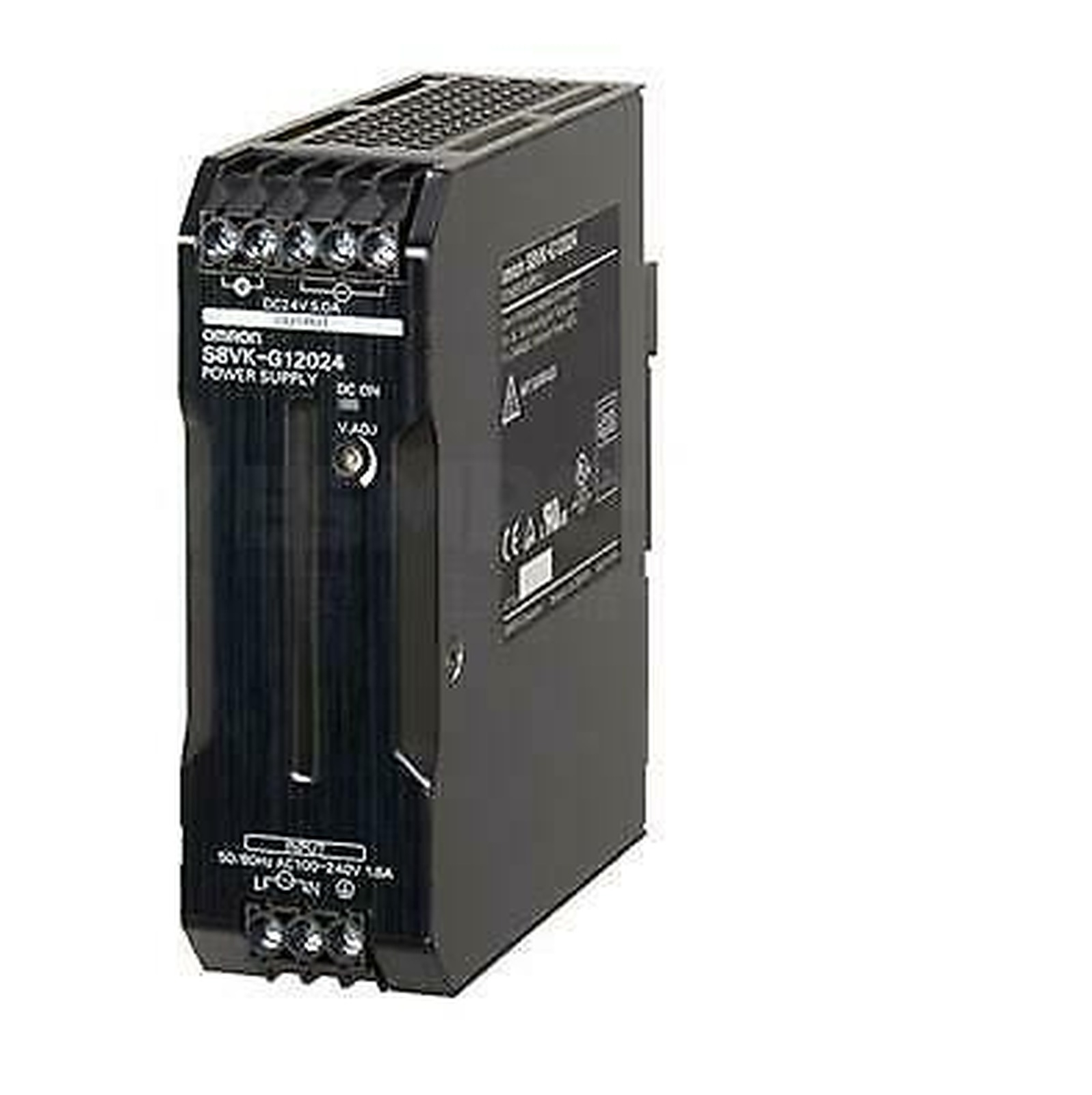 Omron S8VK-C12024 100-240VAC Power Supply AC-DC 24V@5A - OMRON
