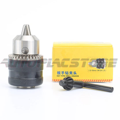 1PC Capacity M12x1.25 Thread Model Power Electric Spanner Drill Chuck 1.5-10mm