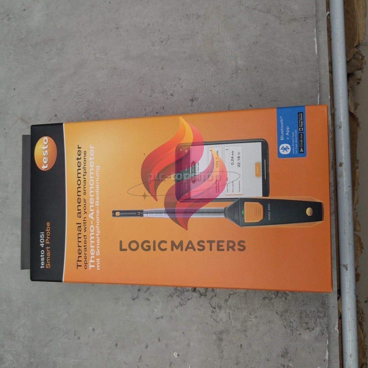 1PCS testo 405i thermal anemometer with smartphone operation 0560 1405 710185