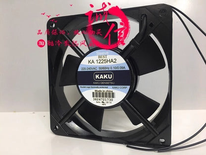KAKU KA1225HA2 AC220V-240V 0.10A/0.09A 120*120*25MM Aluminum Frame Cooling Fan