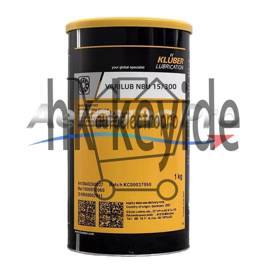 1Pcs KLUBER Lubrication VARILUB NBU 15/300 Grease 1Kg (2.2LB)SAFE RELIABLE