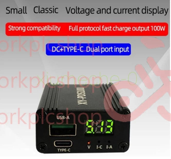 QC4.0 QC3.0 Type-C 100W Step Down Mobile Phone Quick Charger Module