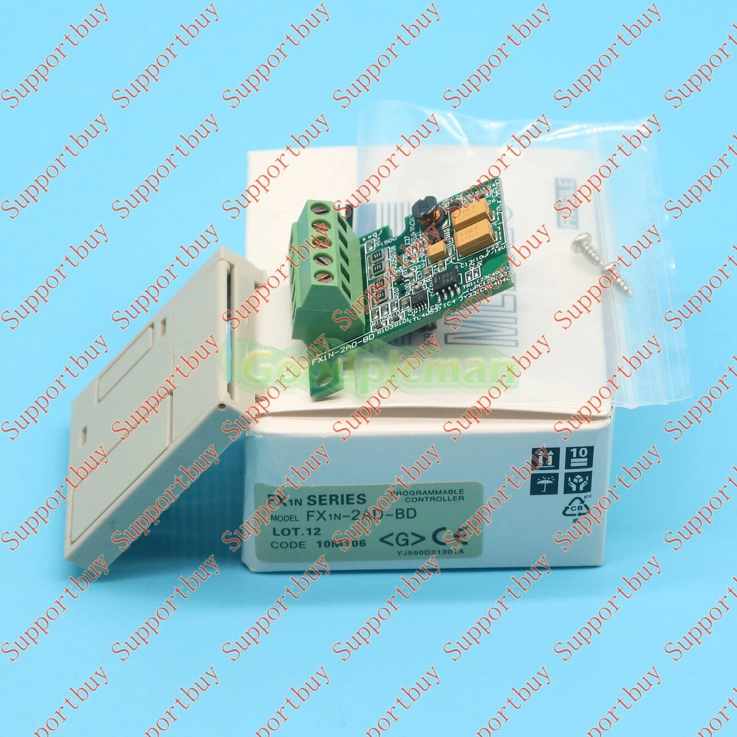 Mitsubishi 1PS PLC Analog Input Option FX1N-2AD-BD free shipping
