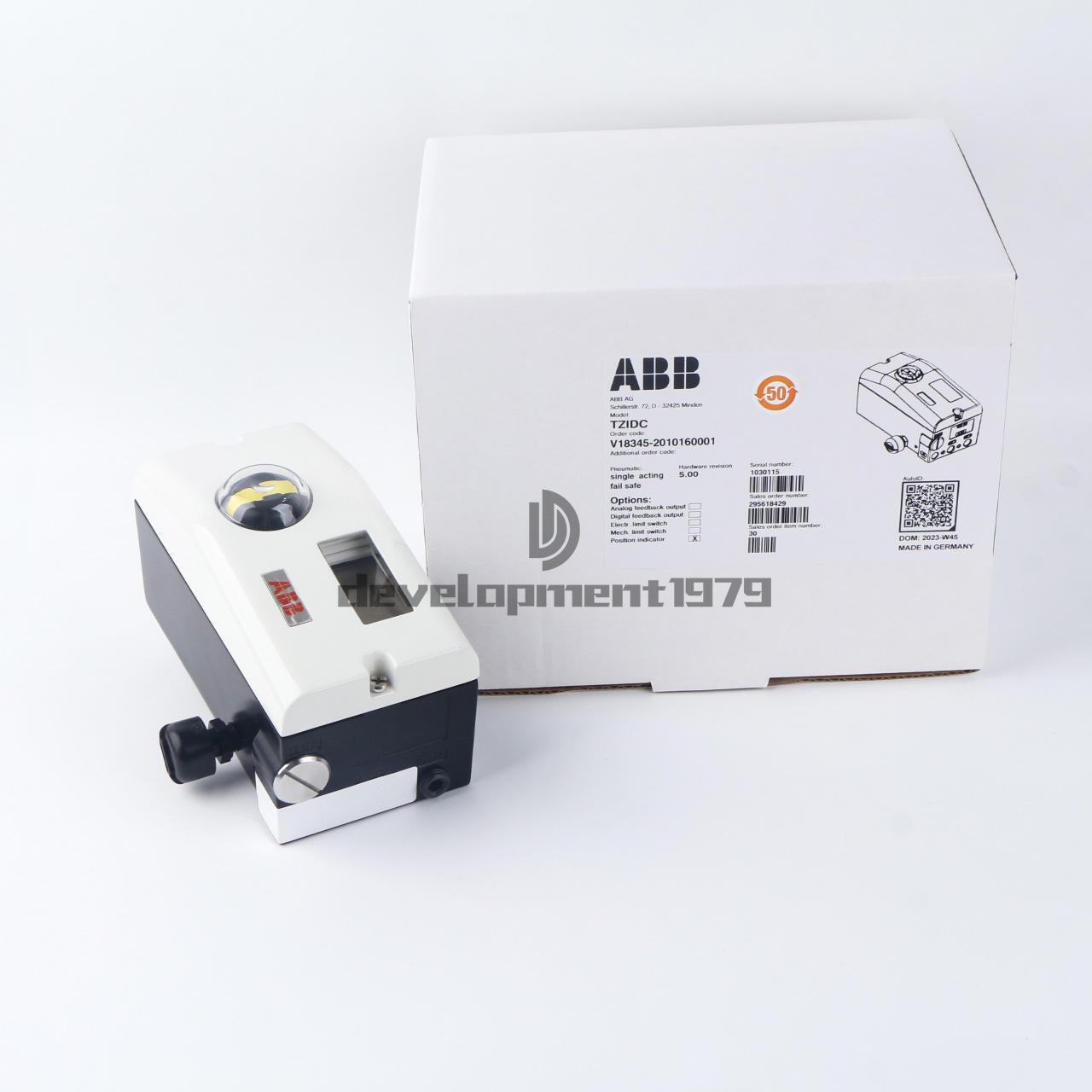 new ONE ABB Valve Positioner V18345-2010160001 - ABB