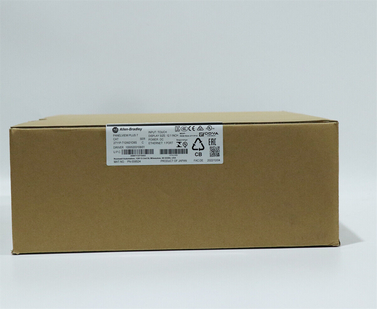 Allen-Bradley 2711P-T12W21D8S PanelView Plus 7-inch Graphis Terminal 12.1-inch NEW - ALLEN-BRADLEY