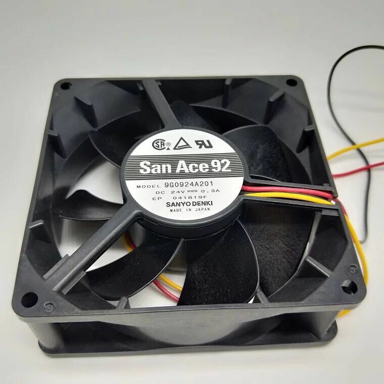 1pcs Sanyo 9G0924A201 92mm DC24V 0.3A high temperature resistant fan