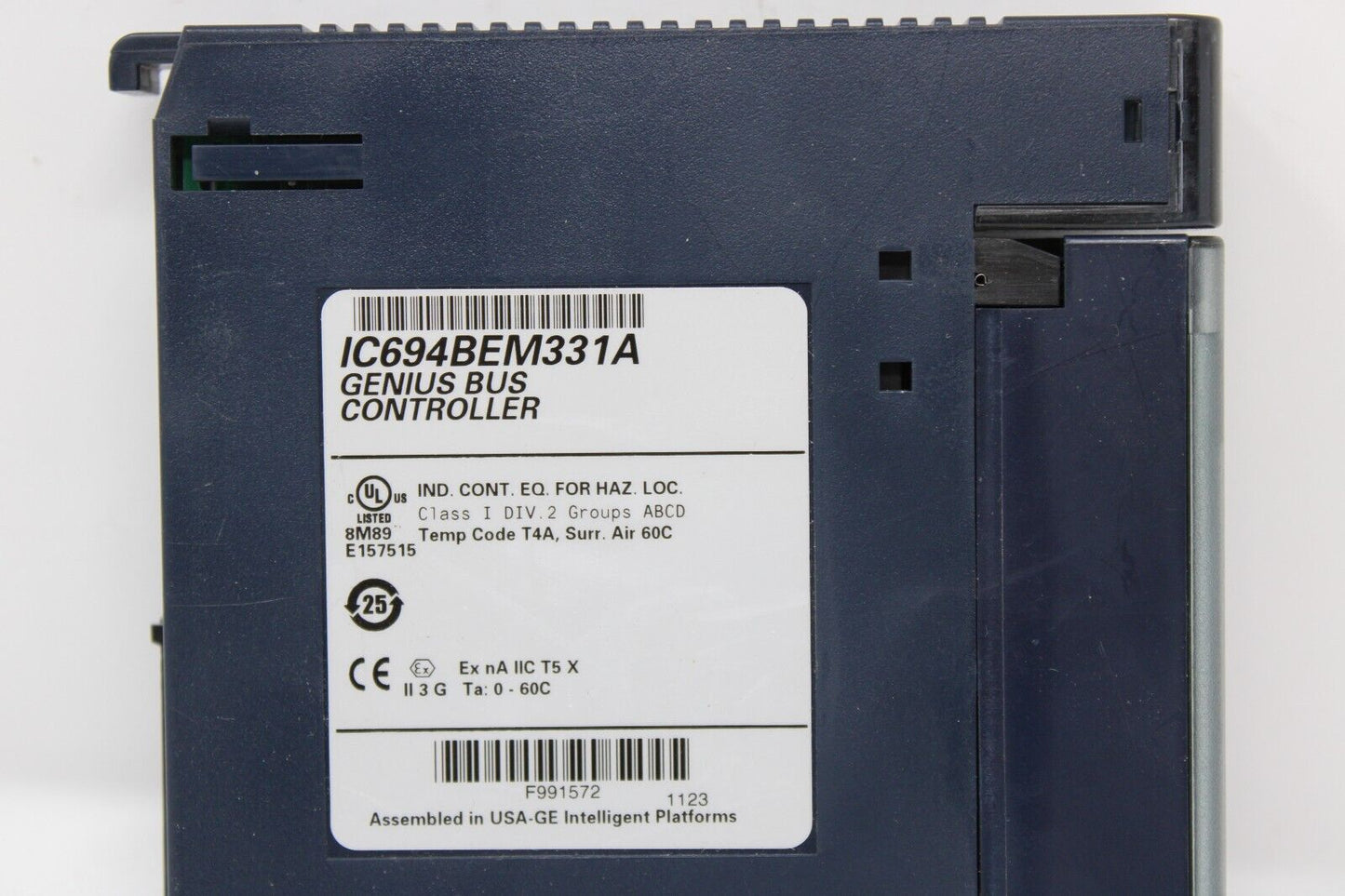 used GE Fanuc IC694BEM331A Genius Bus Controller - GE