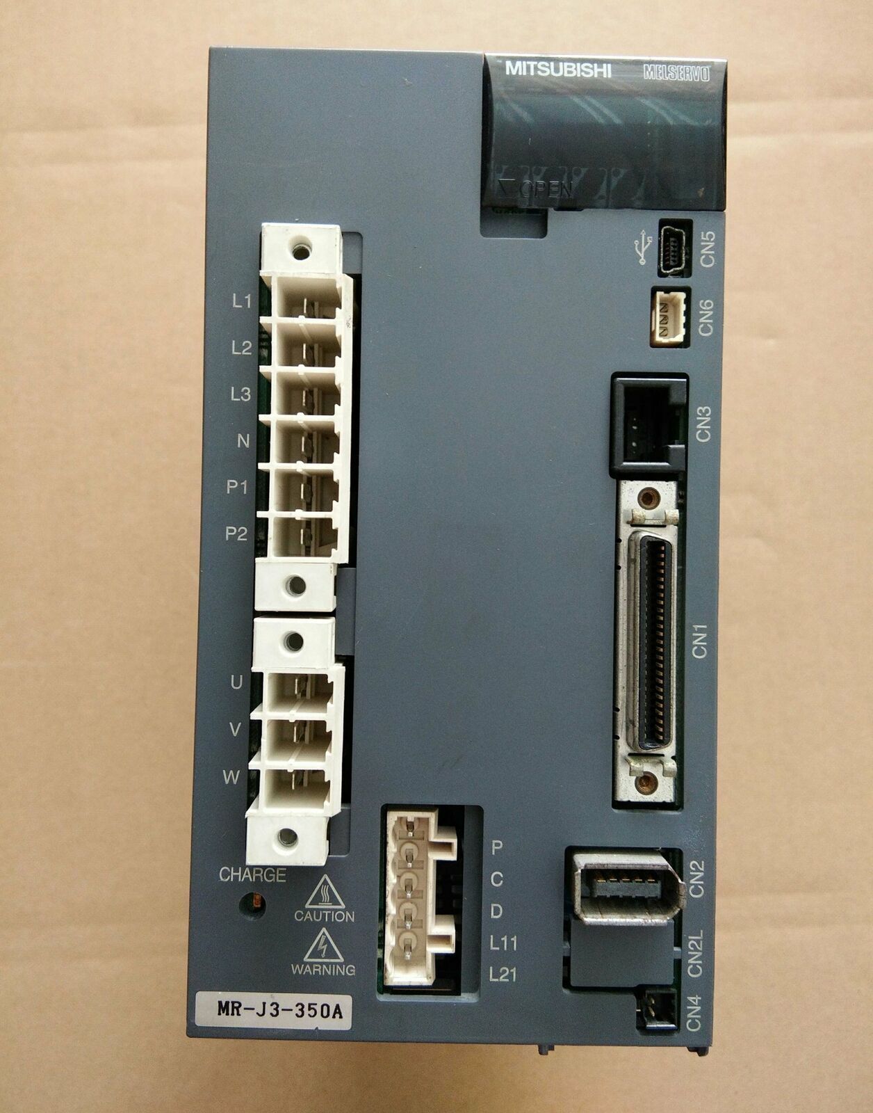 used ONE Mitsubishi MRJ3350A Servo Drive In Good Condition - MITSUBISHI