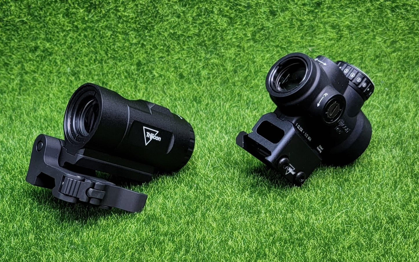 Trijicon 1x25 MRO HD Reflex w/ Full CoWitness Mount & 3x Magnifier MRO-C-2200057