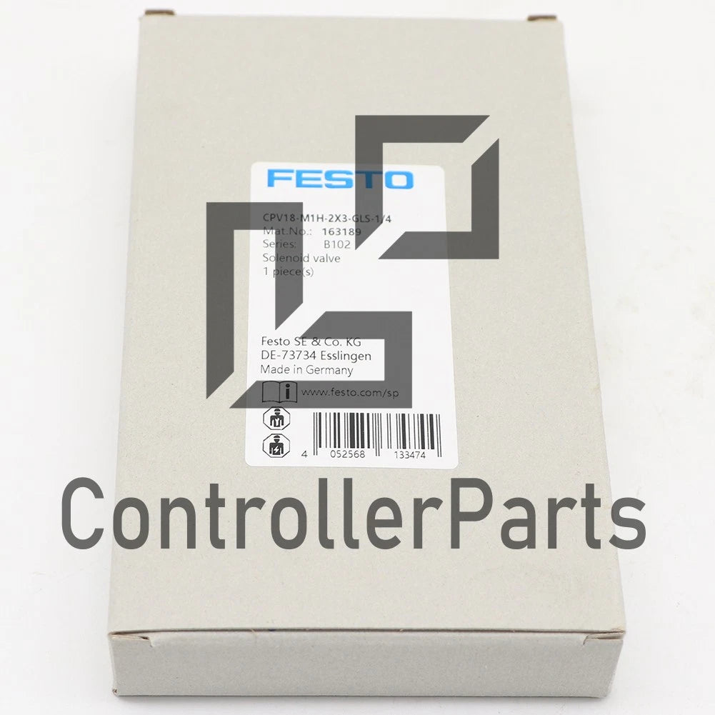 1PCS FESTO Solenoid Valve CPV18-M1H-2X3-GLS-1/4 163189