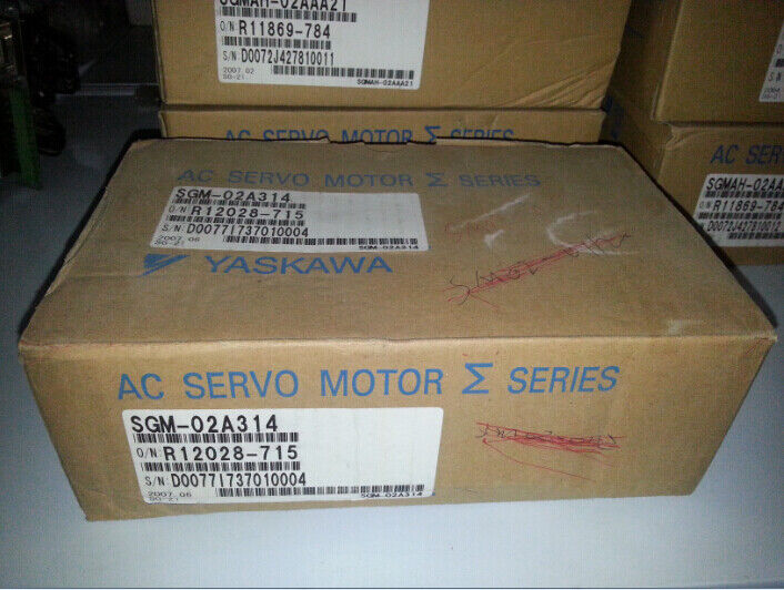 new 1PC YASKAWA AC SERVO MOTOR SGM-02A314   02A314 In Box ping