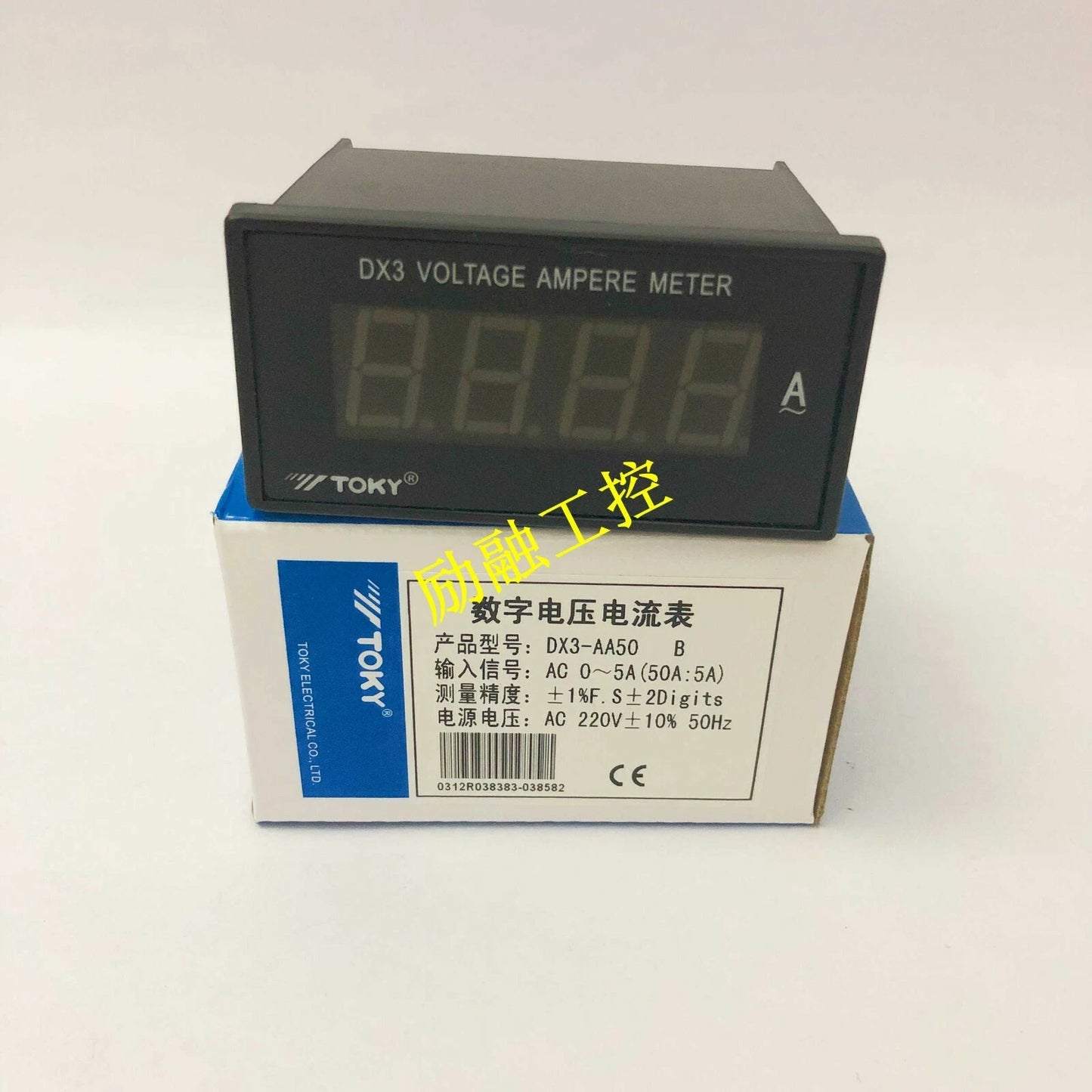 1PCS TOKY DX3-AA50 Digital Voltage Ammeter