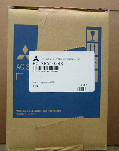 Mitsubishi HC-SFS1024K Servo Motor NEW! in Factory Sealed Box NEW - MITSUBISHI