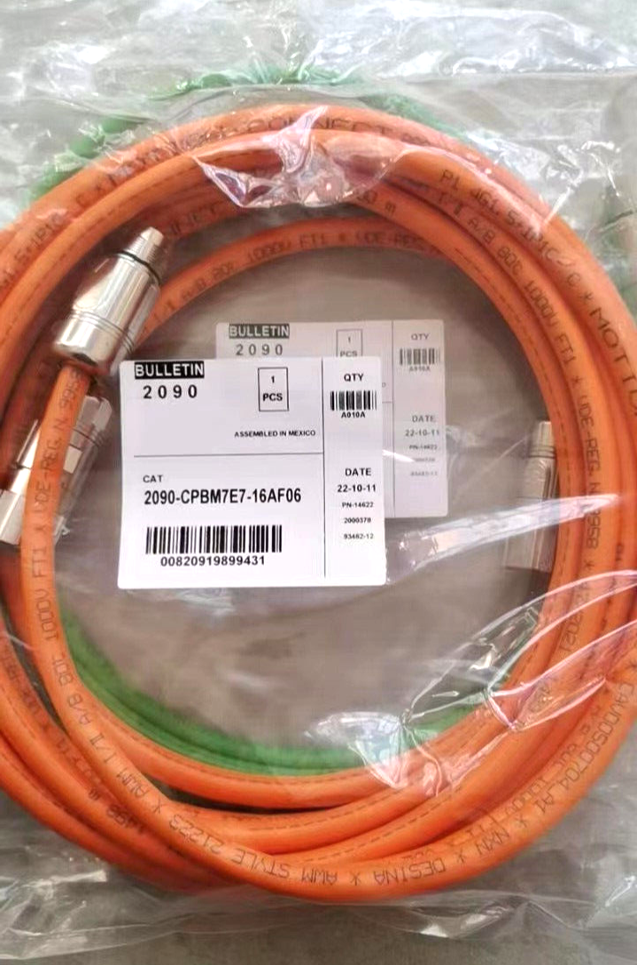 new 1PCS  Servo power cable 2090-CPBM7E7-16AF06 6M Servo