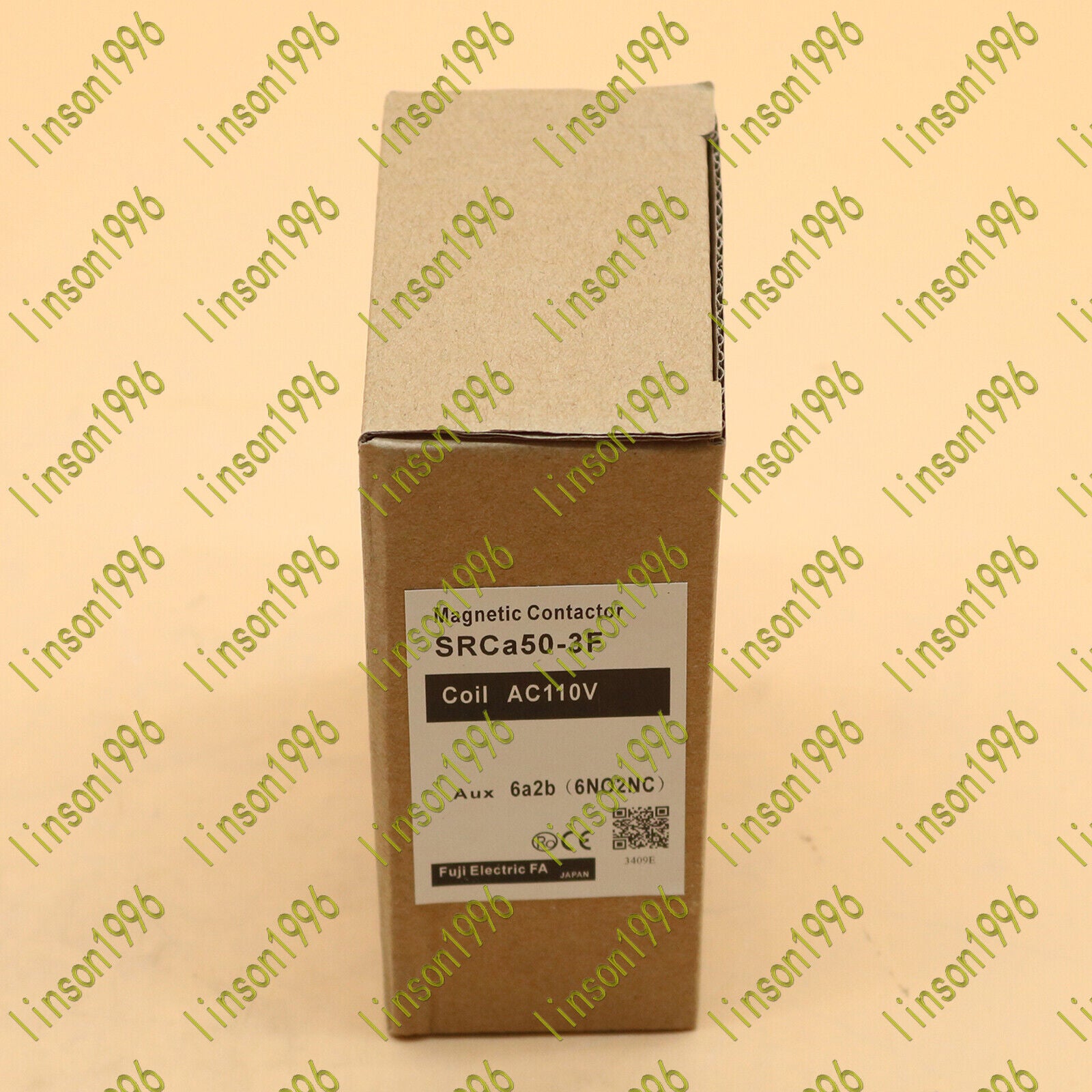 New One Fuji SRCA50-3F 6A2B 110V Electric Auxiliary Relay Fast Delivery - FUJI