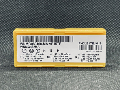 Mitsubishi Diaedge WNMG 432 MA VP15TF / WNNG080408-MA Carbide Inserts (10 PCS)