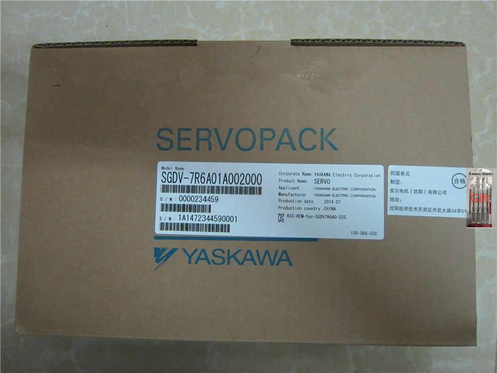 Yaskawa SGDV-7R6A01A00200 Sigma-5 Servo Drive New In Box - YASKAWA