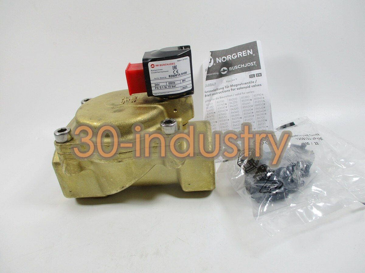 BUSCHJOST 8240614.9100 DC24V Solenoid Valve - 1 Piece - BUSCHJOST