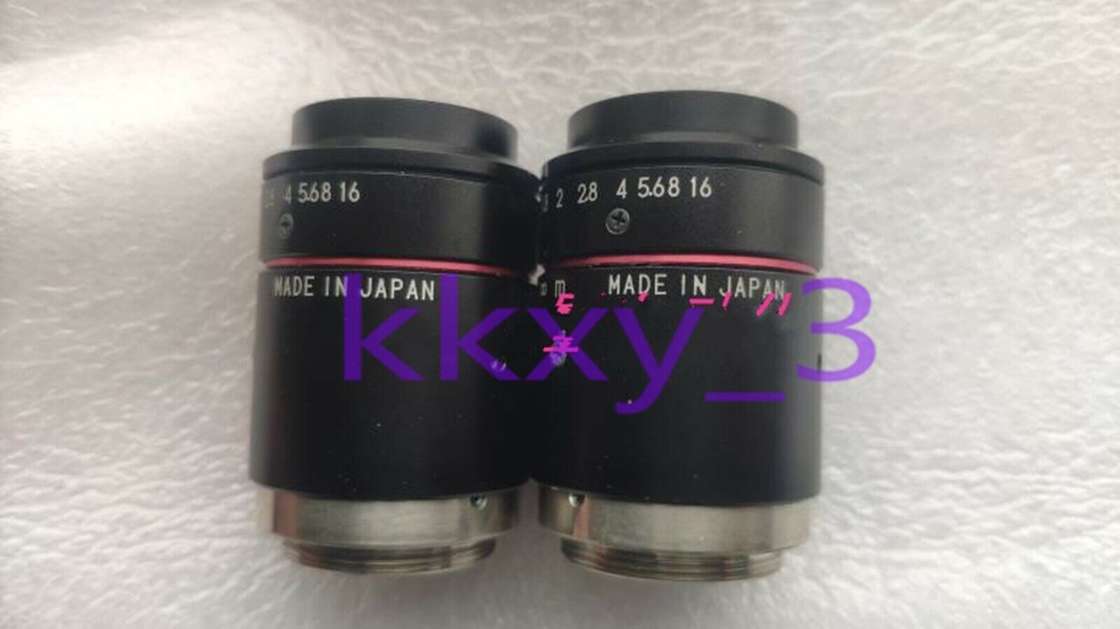 used 1 PCS KEYENCE lens F=16mm F1.8 CA-LHR16 in good condition