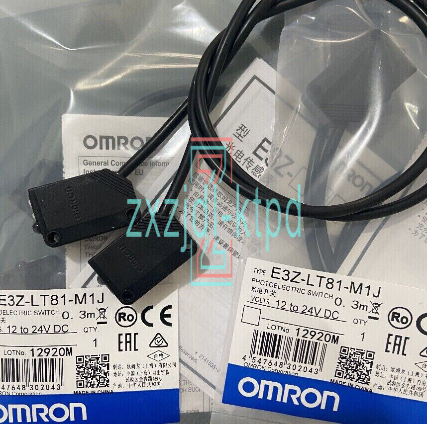 new 1pcs For omron through-beam photoelectric switch E3Z-LT81-M1J#/ - OMRON