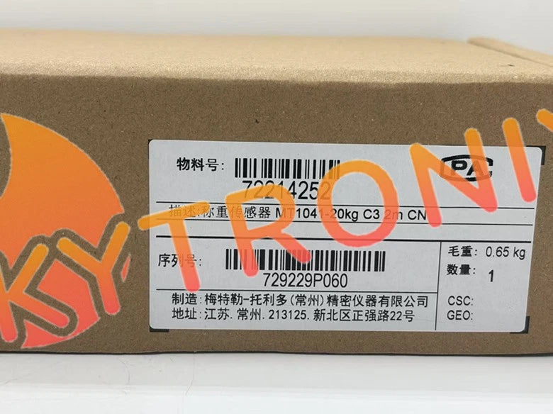 1pcs Mettler TOLEDO MT1041-20kg high-precision single-point weighing sensor.