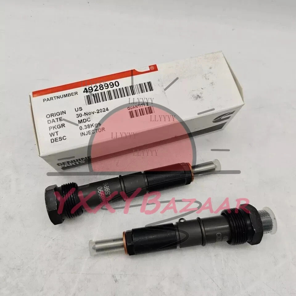 6x Fuel Injectors 4928990 For Cummins 6BT 5.9L Diesel Engine 1994-98 0432131715~