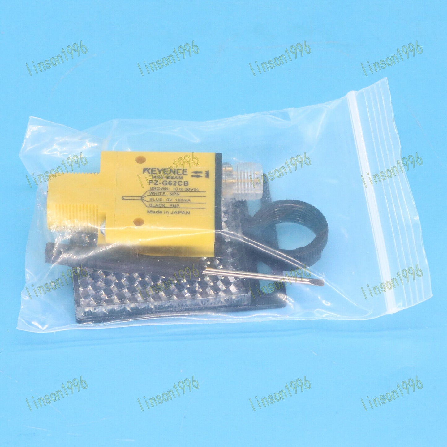 KEYENCE PZ-G62CB Photoelectric Sensor In Box 1 Year - KEYENCE