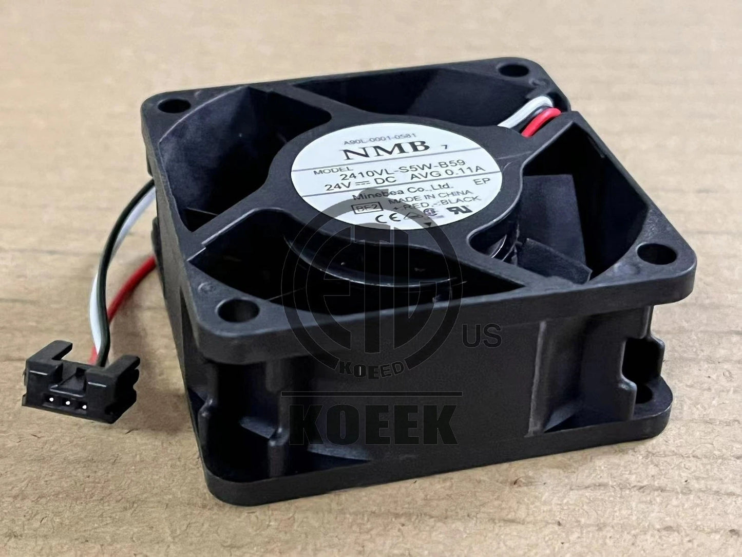 For NMB 2410VL-S5W-B59 24V AVG0.11A 6cm Amplifier Cooling fan