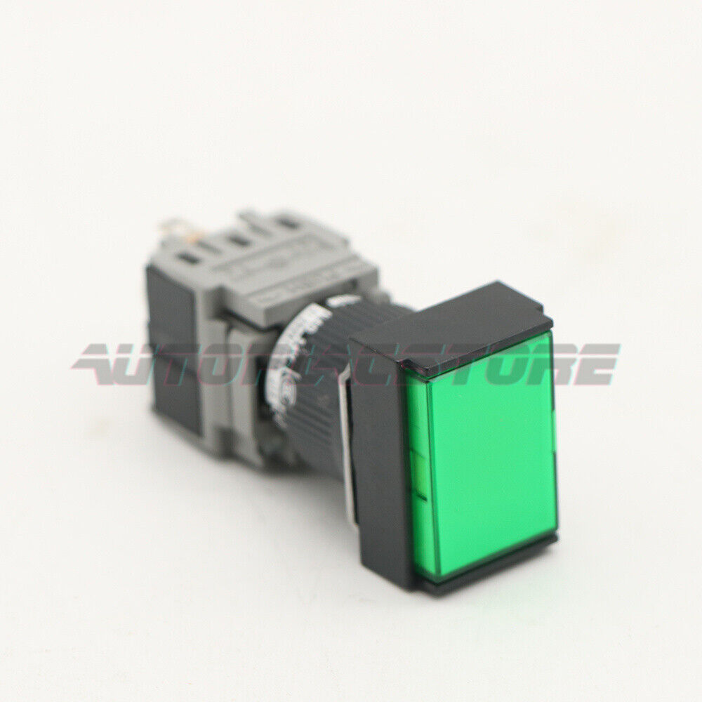 Green LED Pushbutton Switch 24VDC AH165-TLG11E3 - FUJI ELECTRIC