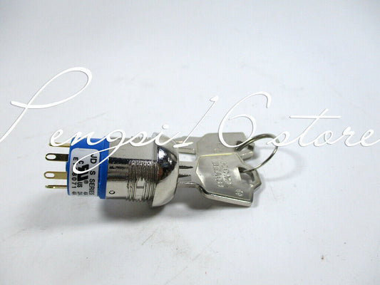 1PCS E158071 JD S SERIES PAT Three-position 4 Feet Key Switch - JD