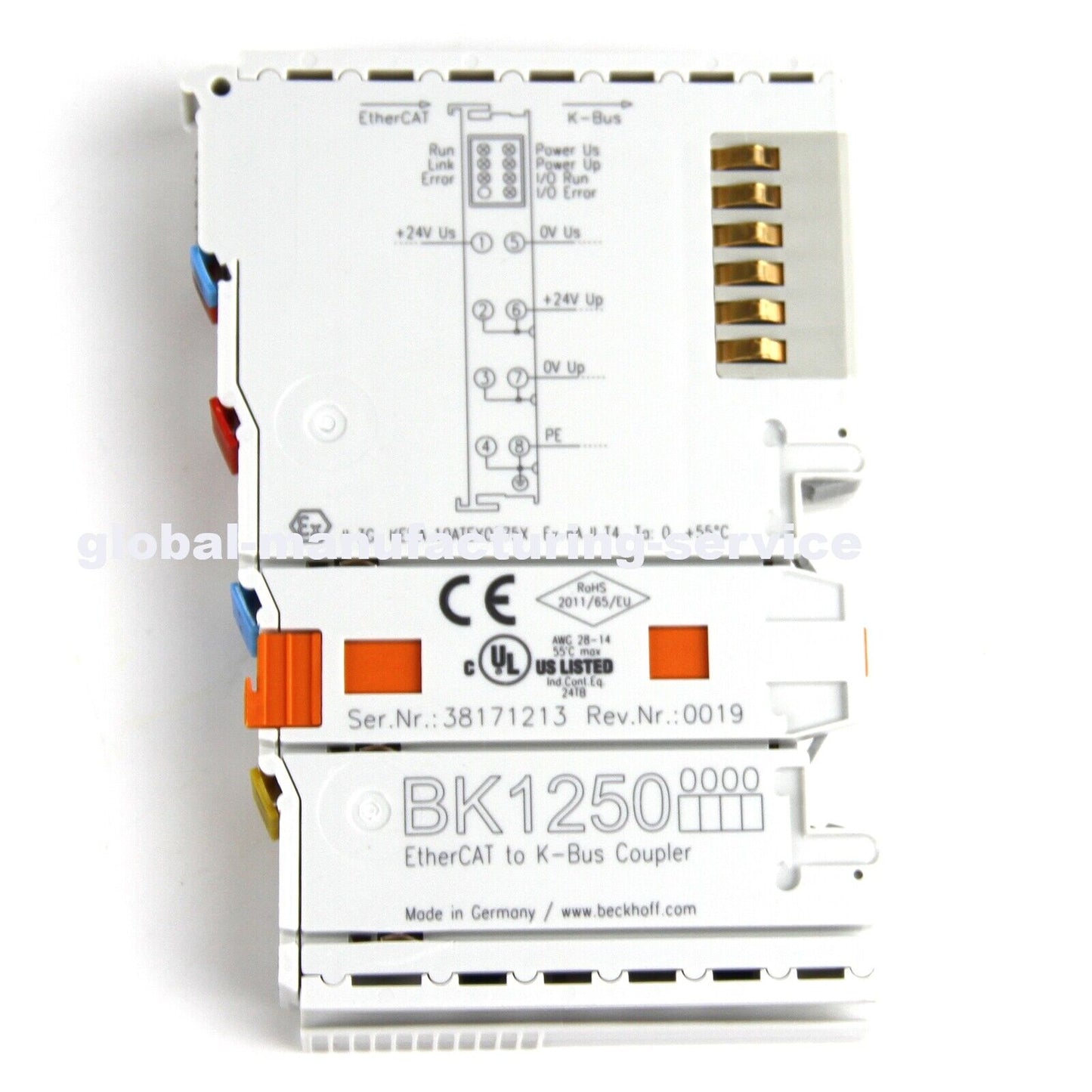 Beckhoff BK1250 PLC Module in Box industrial control module with 1250 I/O points compatible with Modcon 4000 series - BECKHOFF
