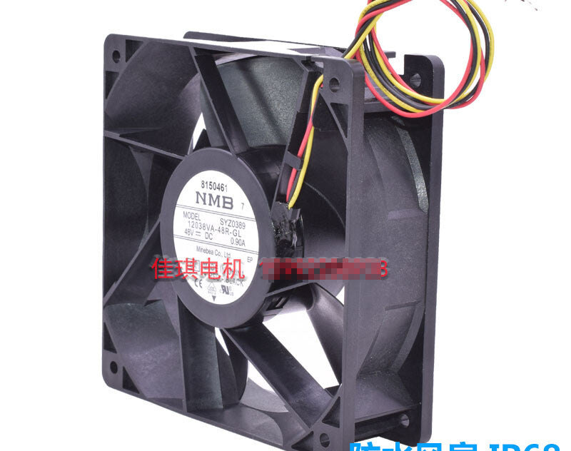 1pcs  NMB 12038VA-48R-GL 12038 48V 0.90A 12cm waterproof fan