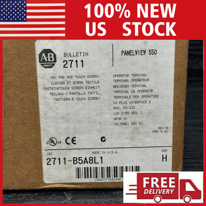 Allen Bradley 2711-B5A8L1 PanelView 550 Touch Keypad - ALLEN BRADLEY