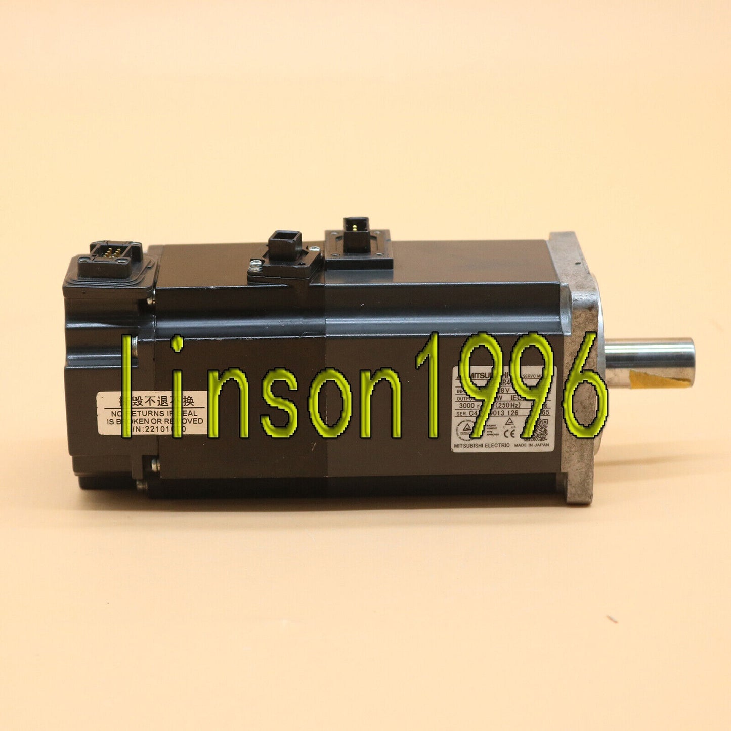 Used Mitsubishi HG-KR43B AC Servo Motor – Tested and Good - MITSUBISHI