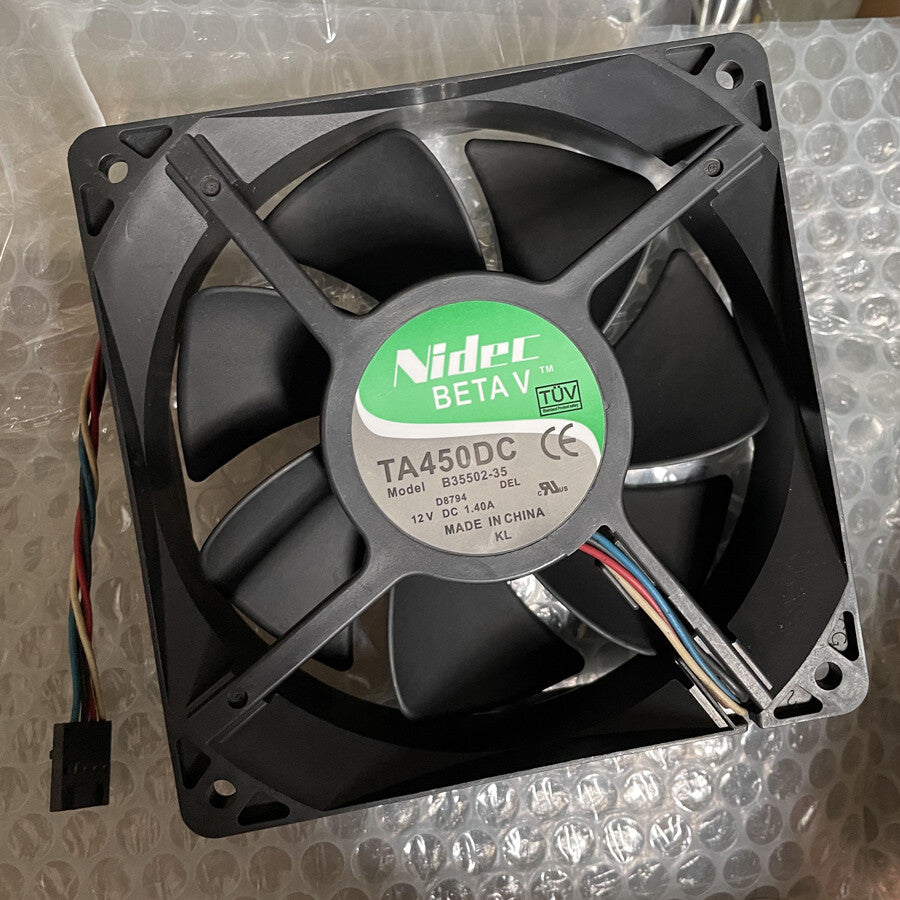 NIDEC B35502-35 12038 12V 1.4A 12cm 120 * 120* 38mm Air Flow Cooling Fan 4pin