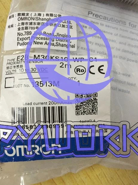 E2B-M30KS10-WP-C1 E2B M30KS10 WP C1 10-30VDC Omron Proximity Sensor