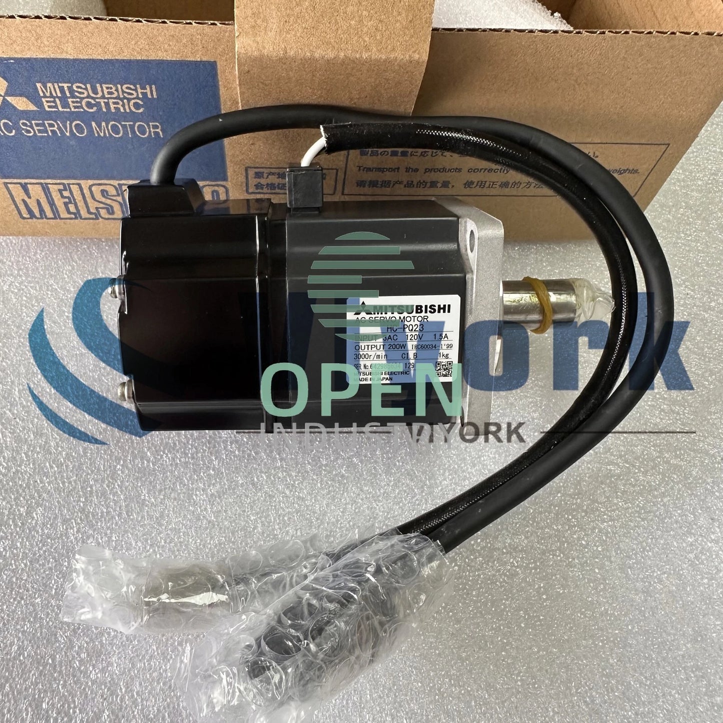 1PCS Mitsubishi HC-PQ23 AC SERVO MOTOR SRVMTR 200W