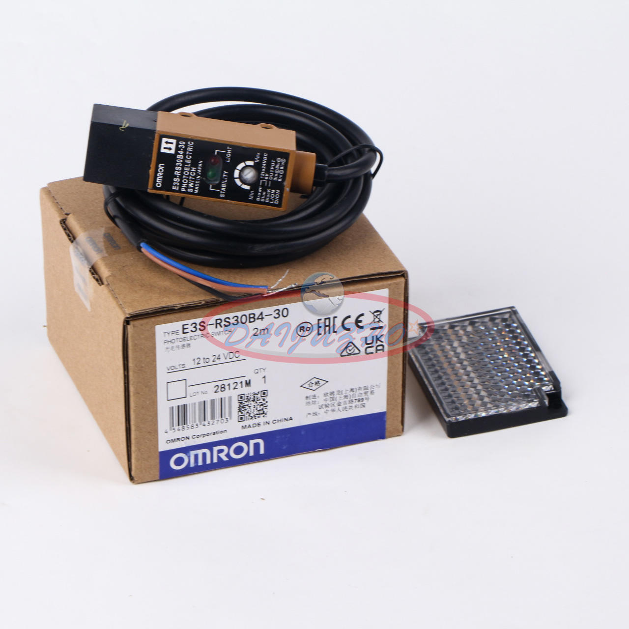 OMRON 1-PC Photoelectric Switch E3S-RS30B4-30 - OMRON